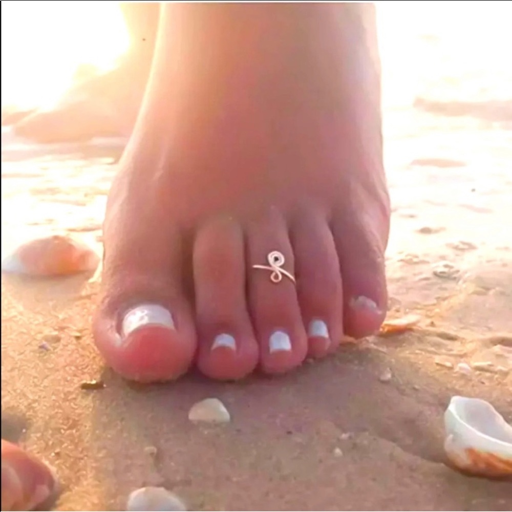 Spiral Toe or Midi Ring